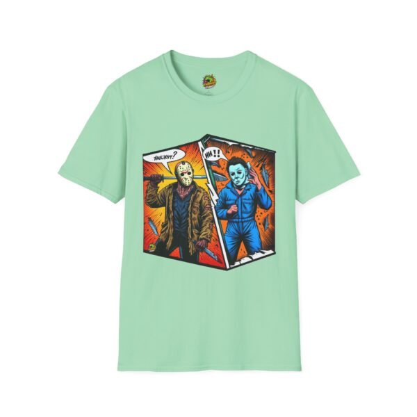 Michael Myers Vintage Shirt | Jason Voorhees Funny Halloween Tee - Image 25