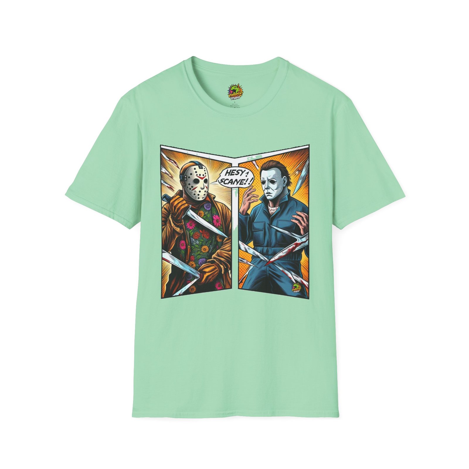 Michael Myers Vintage Shirt | Jason Voorhees Funny Halloween Tee - Image 25