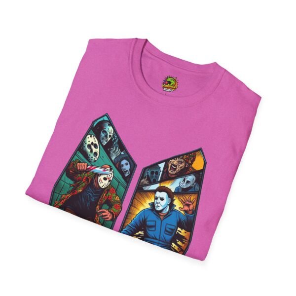 Michael Myers Shirt | Jason & Michael Funny Horror Movie Tee - Image 64