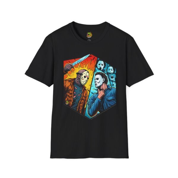 Michael Myers Vintage Shirt | Jason & Michael Halloween Tee - Image 5