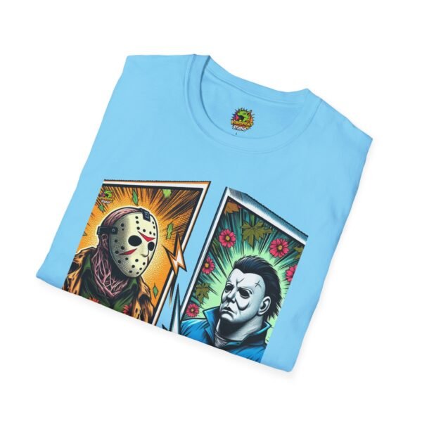 Michael Myers Shirt | Jason Voorhees Funny Vintage Horror Tee - Image 36