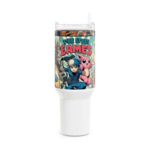 Stanley Tumbler | Geeky Anime and Comics Tumbler | Colorful Cartoon Drinkware for Gamers