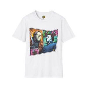 Jason Voorhees & Michael Myers Shirt | Funny Vintage Halloween Tee