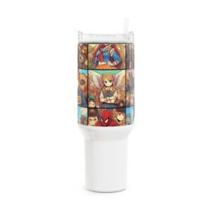Stanley 1913 Tumbler | Comics and Anime Themed Drinkware for Geeks | Colorful Tumbler