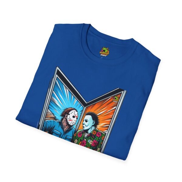 Funny Michael Myers Shirt | Jason Voorhees and Michael Halloween Tee - Image 44