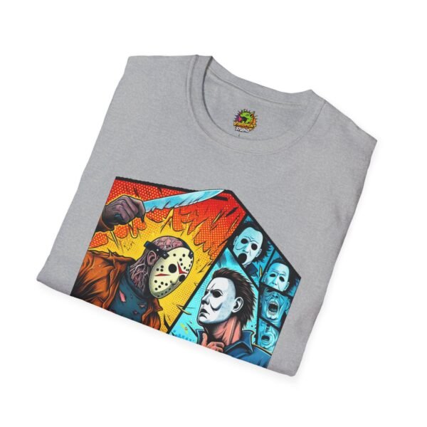 Michael Myers Vintage Shirt | Jason & Michael Halloween Tee - Image 12