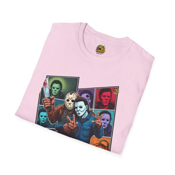 Jason Voorhees & Michael Myers Funny Shirt | Halloween Picnic Tee - Image 60