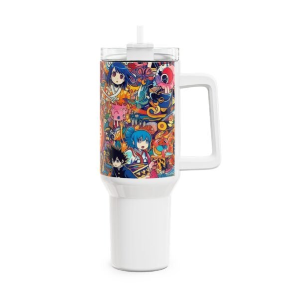 Owala Bottle | Colorful Anime Tumbler for Gamers & Geeks | Insulated Drinkware - Image 4