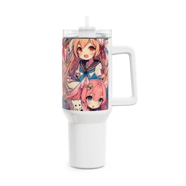 Stanley 1913 Tumbler | Anime Tumbler for Gamers and Geeks | Colorful Cartoon Drinkware - Image 4
