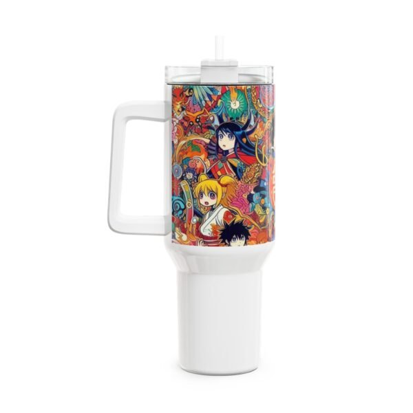 Owala Bottle | Colorful Anime Tumbler for Gamers & Geeks | Insulated Drinkware - Image 2