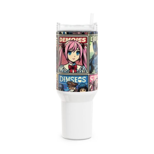 Stanley 1913 Tumbler | Comics and Anime Geek Drinkware | Colorful Cartoon Tumbler