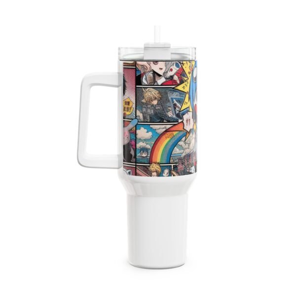 Stanley 1913 Tumbler | Colorful Anime and Geek Tumbler for Gamers | Pop Culture Drinkware - Image 2
