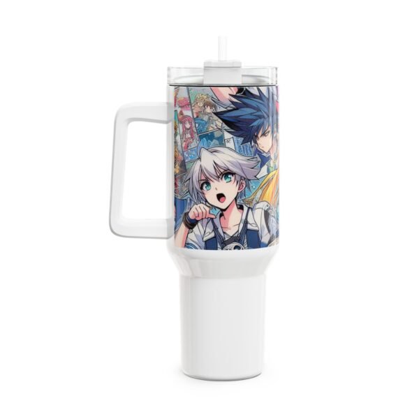 Stanley Tumbler | Geek Drinkware for Anime and Comic Fans | Colorful Cartoon Tumbler - Image 2