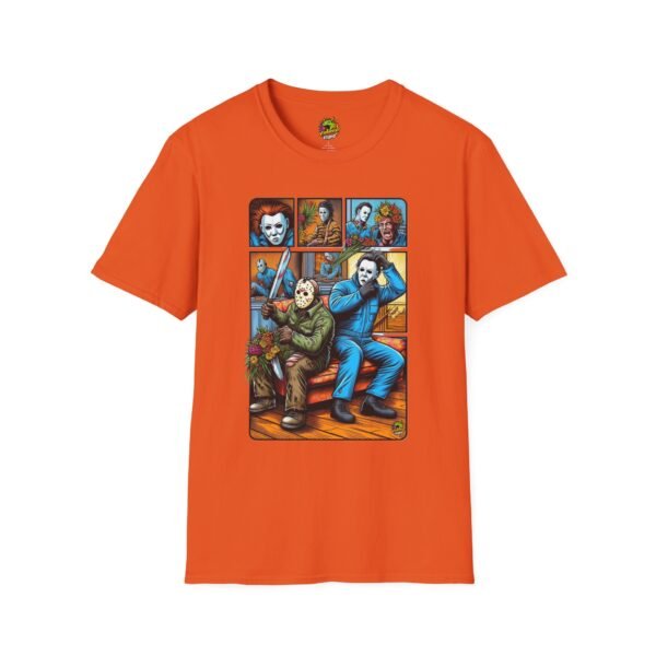 Jason Voorhees & Michael Myers Funny Shirt | Halloween Horror Tee - Image 17