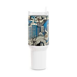 Stanley 1913 Tumbler | Geeky Cartoon Tumbler for Anime Fans | Colorful Drinkware