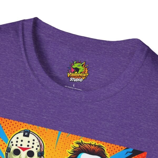 Jason Voorhees & Michael Myers Shirt | Funny Halloween Horror Tee - Image 55