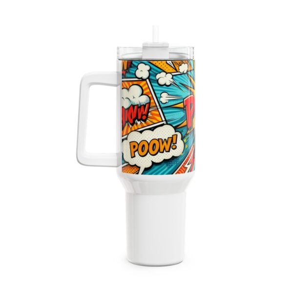 Stanley Tumbler | Anime and Comic Geek Drinkware | Colorful Cartoon Tumbler for Gamers - Image 2