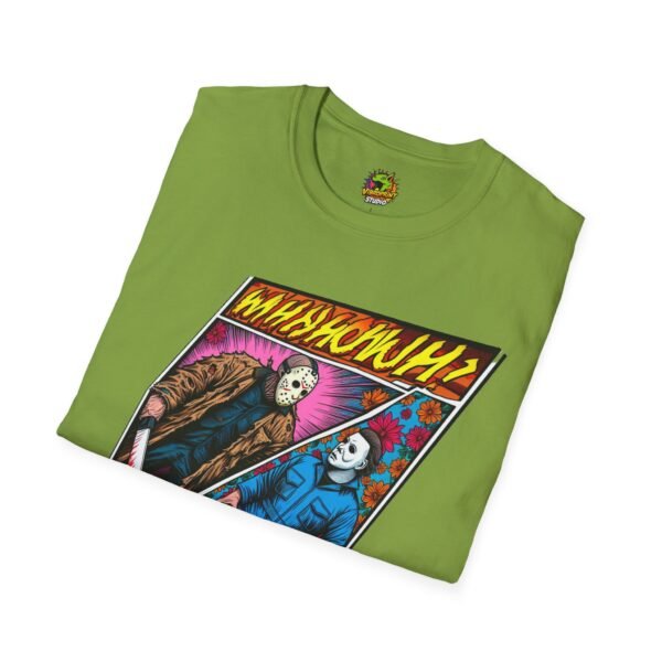 Michael Myers Funny Vintage Halloween Shirt | Horror Tee - Image 24