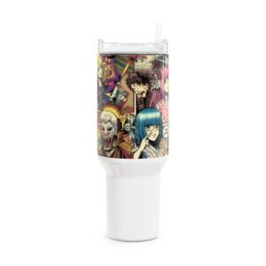 Stanley 1913 Tumbler | Colorful Geek Drinkware for Anime and Comics Fans | Cartoon Tumbler