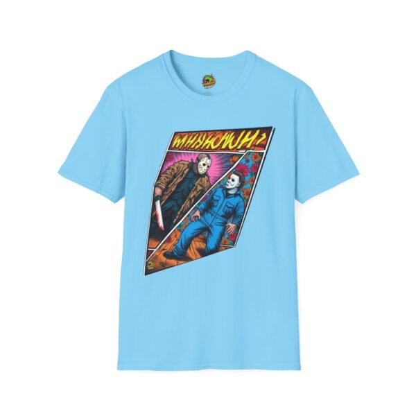 Michael Myers Funny Vintage Halloween Shirt | Horror Tee - Image 33