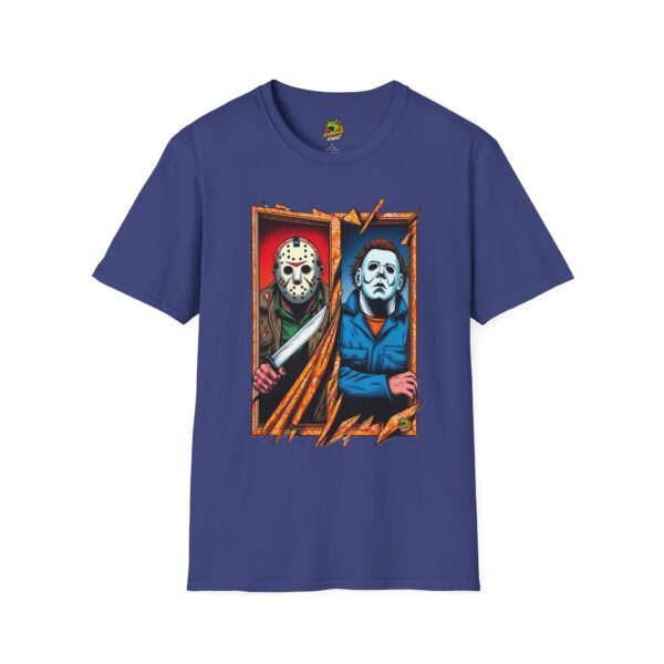 Michael Myers Vintage Tee | Jason Voorhees Funny Picnic Scene - Image 45