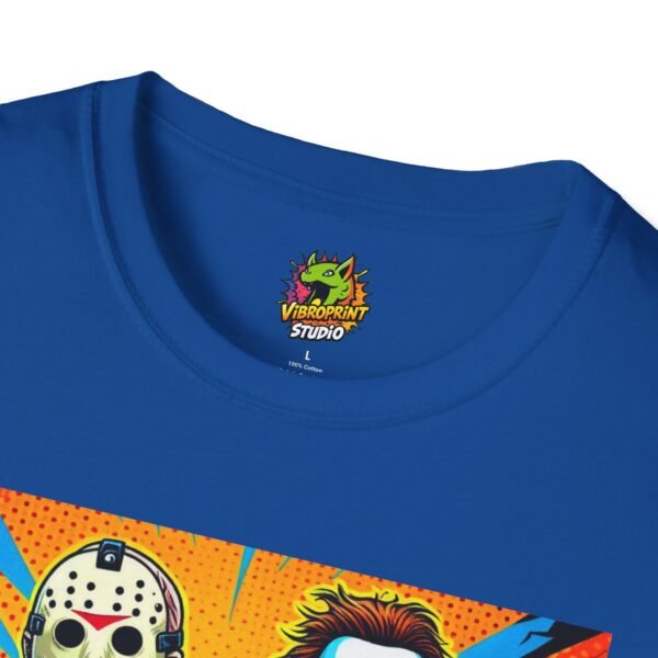 Jason Voorhees & Michael Myers Shirt | Funny Halloween Horror Tee - Image 43