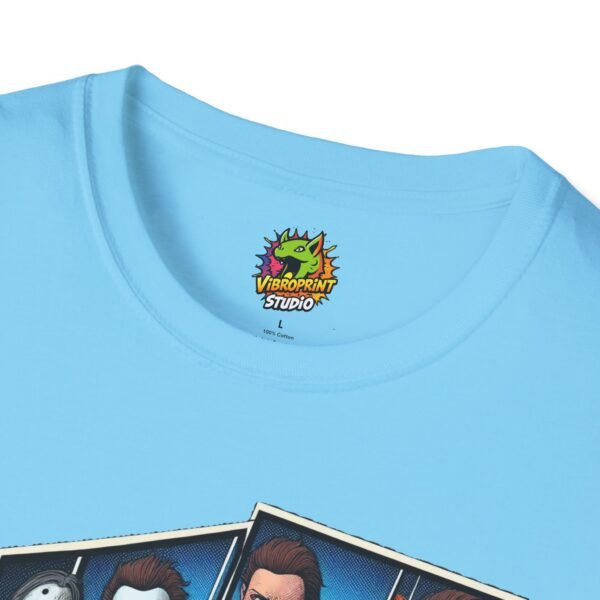 Funny Michael Myers Shirt | Jason & Michael Horror Picnic Tee - Image 35