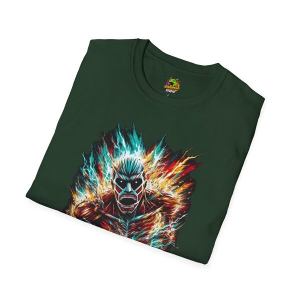 Attack on Titan Shirt | Eren Titan Form Shirt | AOT Anime Graphic Tee for Men & Women | Eren Yeager Attack Titan Shirt | Cool Anime Merch - Image 32