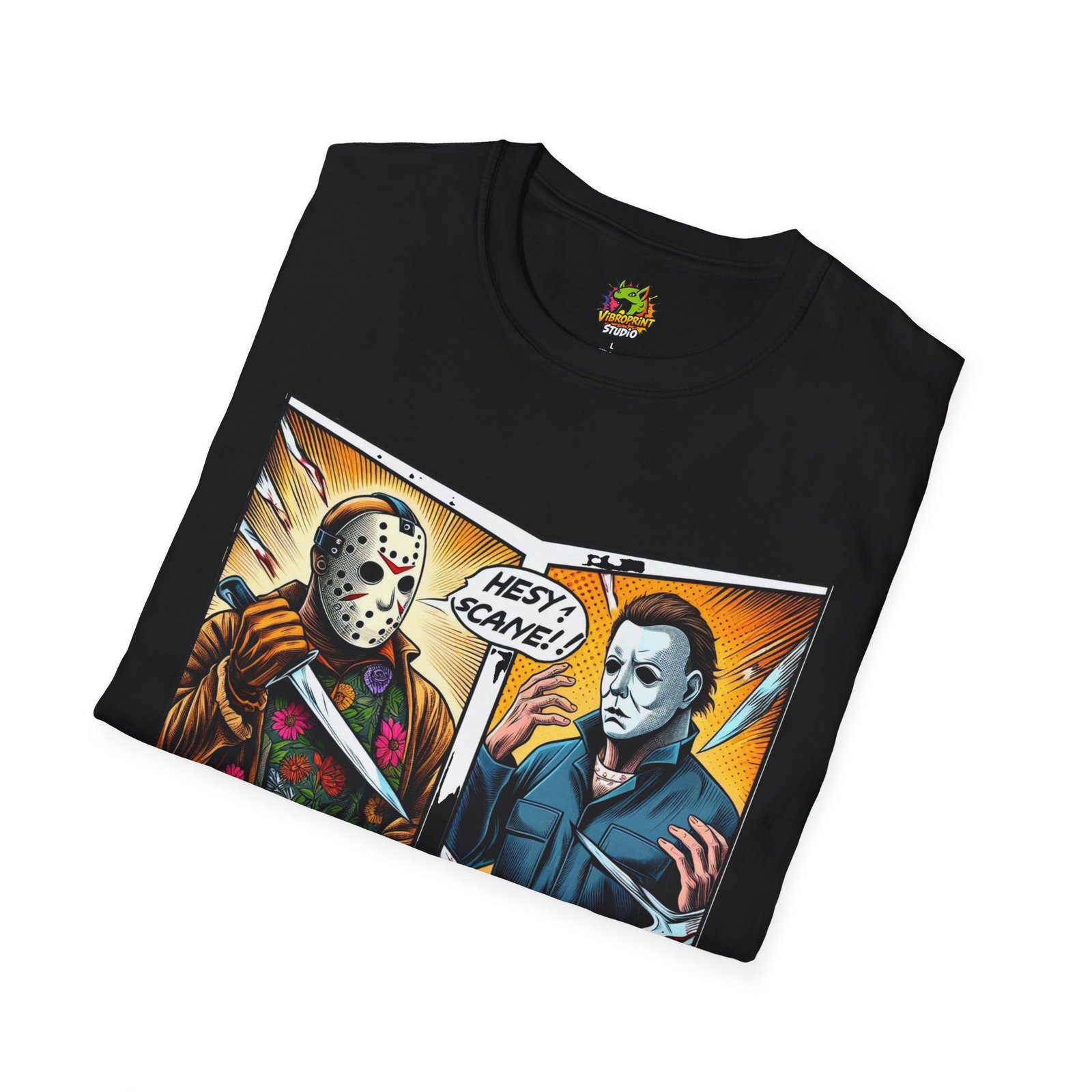 Michael Myers Vintage Shirt | Jason Voorhees Funny Halloween Tee - Image 8