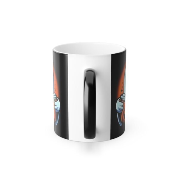 Spooky Reading Ghost Halloween Mug - Ideal for Halloween Decor, Teacher Halloween Gift, and Cute Housewarming Present - Image 2