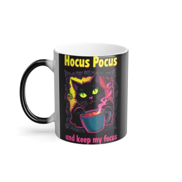 Hocus Pocus Mug | Color Changing Magic Heat Reveal Mug | Witchy Halloween Coffee Cup | Spooky Fall Mug | Christmas Gift | Magic Drinkware - Image 3