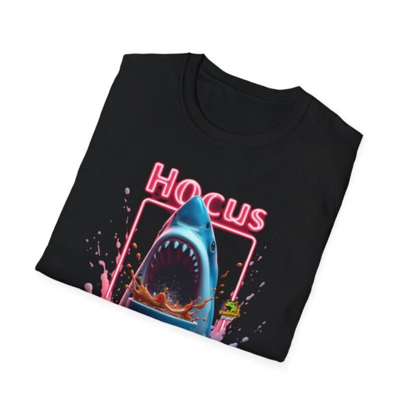 Fall Seasoned Shirt | Hocus Pocus Shirt | Fall Season Shirt | Retro 80s Neon | Halloween Party Tee | Pumpkin Spice Tee | Cat Lover Shirt - Image 4