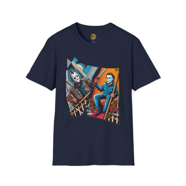 Michael Myers Vintage Shirt | Jason & Michael Halloween Picnic Tee - Image 49