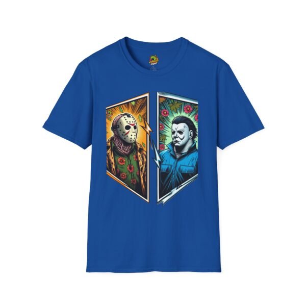 Michael Myers Shirt | Jason Voorhees Funny Vintage Horror Tee - Image 41