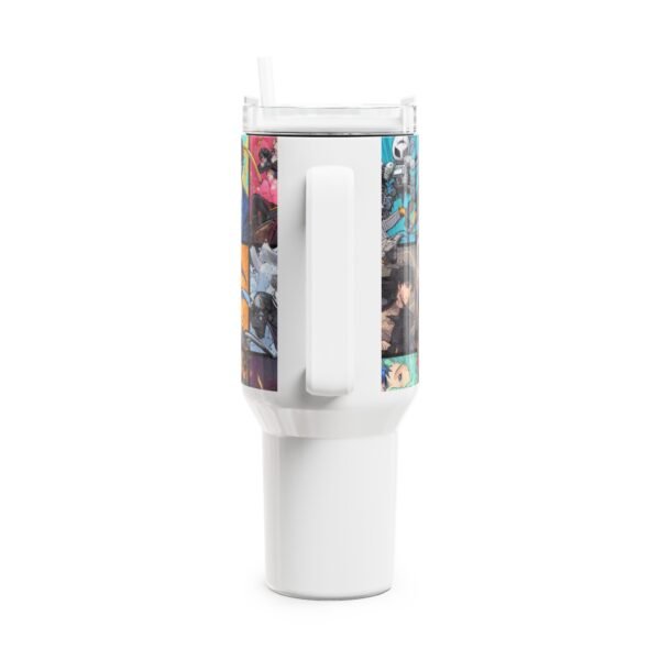 Stanley Tumbler | Geeky Drinkware for Anime Fans | Colorful Cartoon Tumbler for Gamers - Image 3