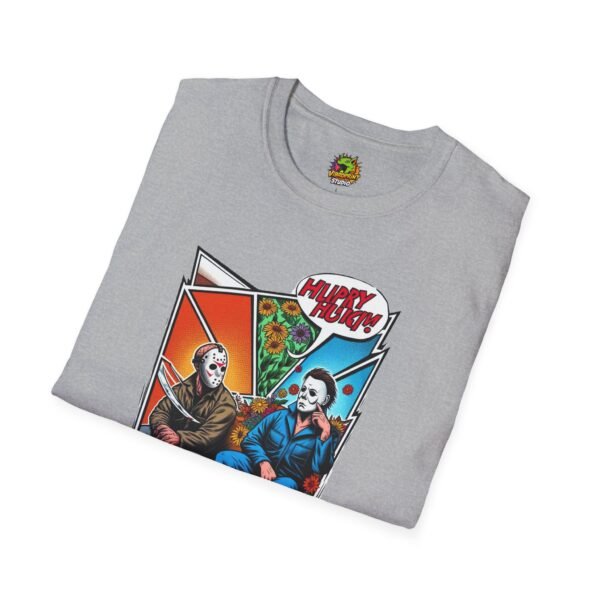 Michael Myers Shirt | Jason & Michael Picnic T-Shirt | Funny Horror Tee - Image 12