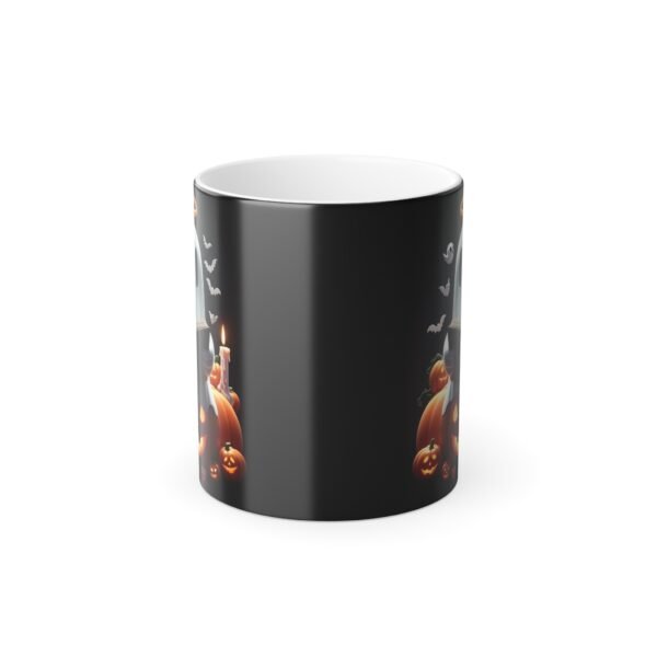 Bookish Ghost Halloween Mug - Cute Spooky Vibes, Ideal Teacher Mug, and Perfect Halloween Party Accessory