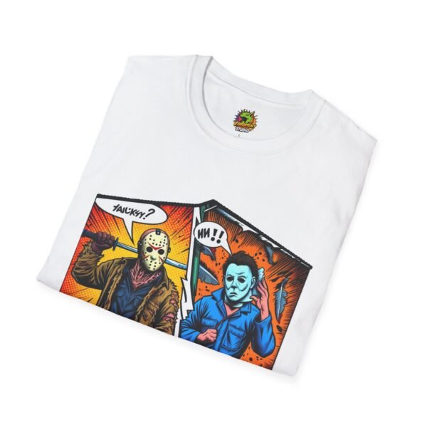 Michael Myers Vintage Shirt | Jason Voorhees Funny Halloween Tee - Image 4