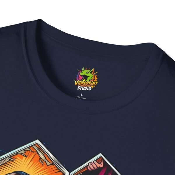 Jason & Michael Funny Halloween T-Shirt | Michael Myers Vintage Tee - Image 51