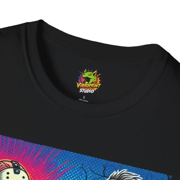Jason Voorhees & Michael Myers Shirt | Funny Vintage Halloween Tee - Image 7