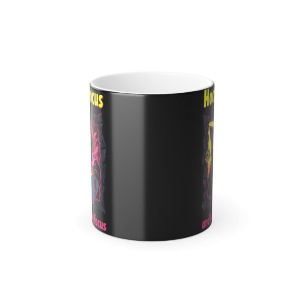 Hocus Pocus Mug | Color Changing Magic Heat Reveal Mug | Witchy Halloween Coffee Cup | Spooky Fall Mug | Christmas Gift | Magic Drinkware