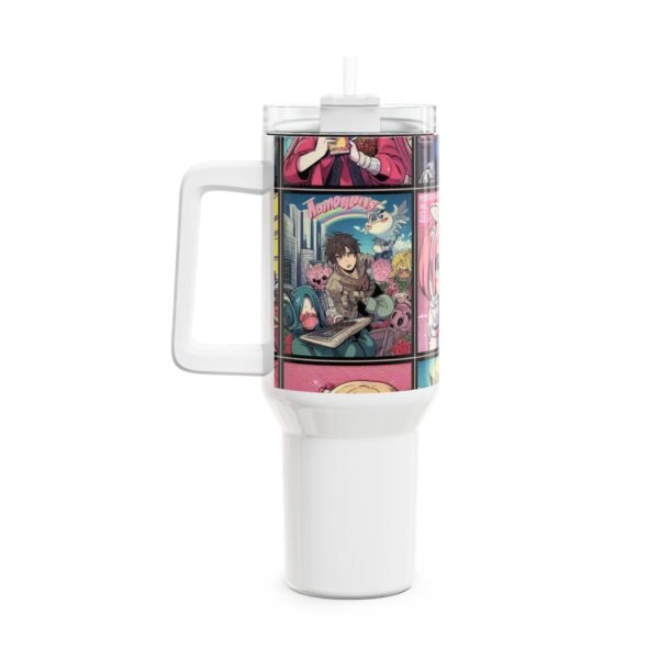 Stanley Tumbler | Colorful Anime and Comics Tumbler for Gamers | Geek Drinkware - Image 2
