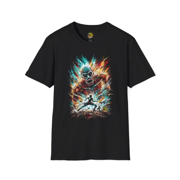 Attack on Titan Shirt | Eren Titan Form Shirt | AOT Anime Graphic Tee for Men & Women | Eren Yeager Attack Titan Shirt | Cool Anime Merch - Image 5