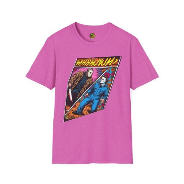 Michael Myers Funny Vintage Halloween Shirt | Horror Tee - Image 61