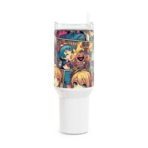 Stanley 1913 Tumbler | Anime and Comic Geek Tumbler | Colorful Pop Culture Drinkware