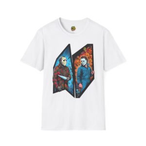 Jason Voorhees & Michael Myers Funny Halloween Shirt