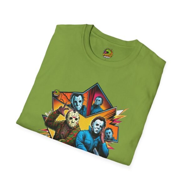 Jason Voorhees & Michael Myers Shirt | Funny Halloween Horror Tee - Image 24