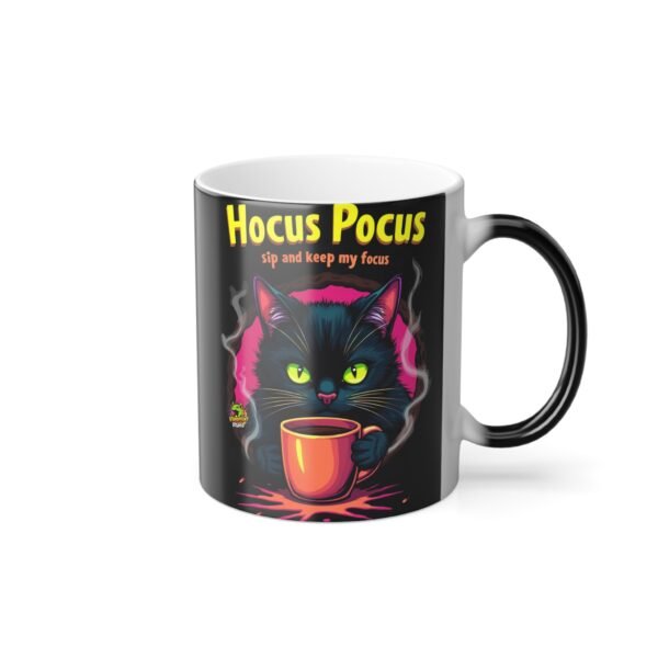 Hocus Pocus Mug | Witchy Heat Reveal Coffee Mug | Color Changing Halloween Cup | Fall Drinkware | Spooky Christmas Gift | Coffee Mug - Image 4