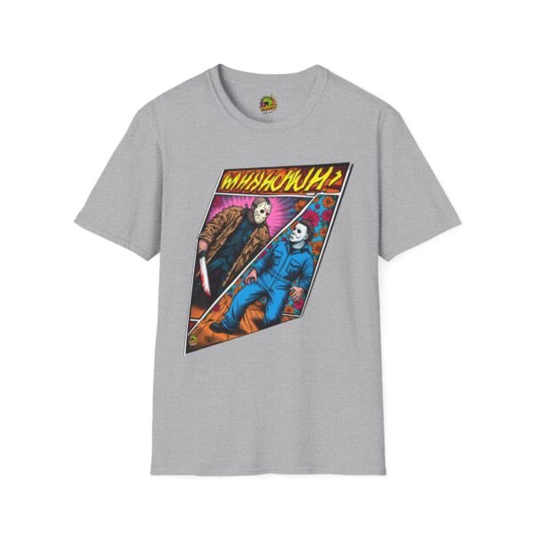 Michael Myers Funny Vintage Halloween Shirt | Horror Tee - Image 9