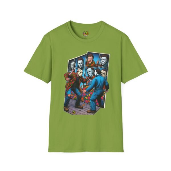 Funny Michael Myers Shirt | Jason & Michael Horror Picnic Tee - Image 21